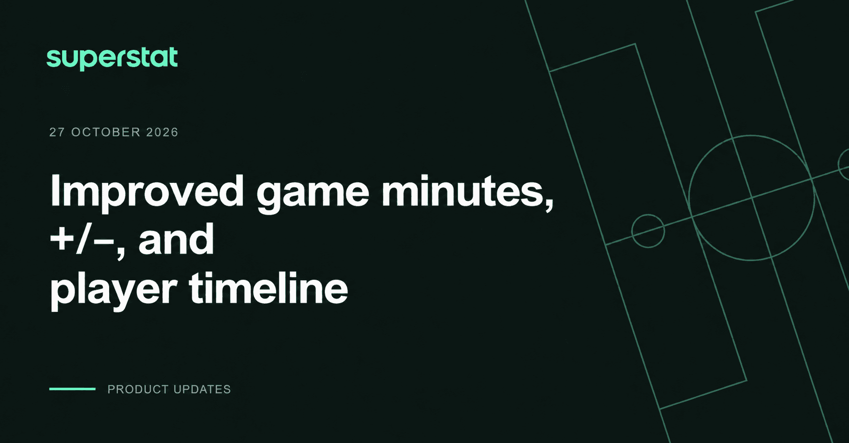 Improved game minutes, +/−, and player timeline